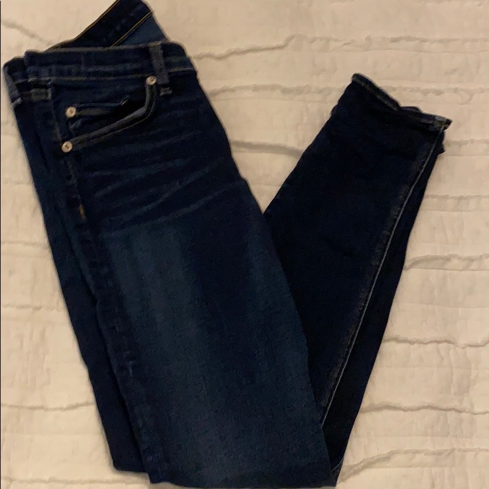 Rag & bone dark wash skinny jeans size 31